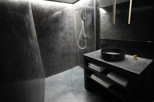Salle de bain réalisée par Luxe Rénovation, Artisan Peintre sur Marseille